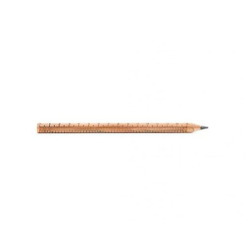 Kikkerland Wooden Pencil Printed Ruler Measure School Home Stationery Work Gift 