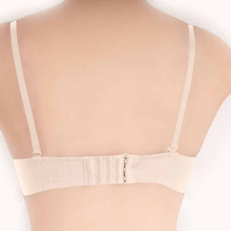 Women's Convertible Deep V Bra - Multi-Way Strapless & Backless | U-Shaped  Plunge Lace Bra with Non-Slip Silicone for Club Wear - Walmart.com