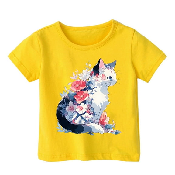 MZXELPRJD Toddler Tank Top 3t Girls Tops Girls Green Blouse Clothes for Girls 11-12 Girls Size 8-10 Clothes Girl Teen Clothes Ropa Para Adolescentes Camisetas Blancas Para Niños Ropa Niñas De 11