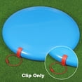 thumbnail image 5 of Unique Bargains Clip de Disque Volant avec Câble Métallique Support de Disque Sport Crochet pour Transport, Rouge, 2 Pack, 5 of 5
