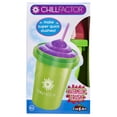 thumbnail image 1 of Cra-Z-Art ChillFactor Original Slushie Maker Cup – Haga granizados congelados súper rápidos, batidos, batidos, taza de enfriamiento, doble capa exprimible con cuchara, verde, 1 of 5
