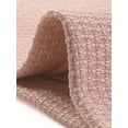 thumbnail image 5 of DARING DIVA Cropped Tweed Puff Short Sleeve Crew Neck Office Blazer XS Light Pink, 5 of 6