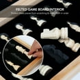 thumbnail image 3 of Amdohai Folding Wooden Chess Set Magnetic Chess Board Set with Interior Storage Adults Kids Portable Travel Chess Board Game, 3 of 8