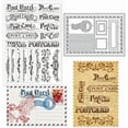 thumbnail image 1 of Juego de troqueles de corte para marcos decorativos, sellos transparentes de silicona y troqueles metálicos para tarjetas postales., 1 of 8