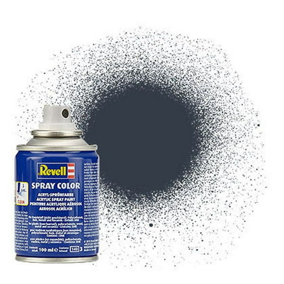Revell Spray Paint Tank Grey Matt 100ml