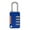 Blue, variant on Weatherproof Padlocks 4 Digit Password Lock for Storage Unit Gym Locker Toolbox