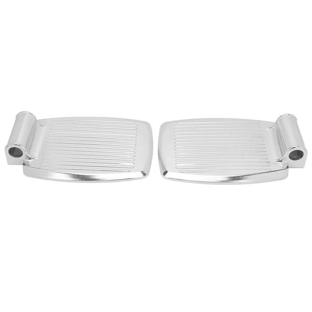 Reposapiés de repuesto para silla de ruedas, 2 piezas Reposapiés para silla de ruedas Pedal de aluminio para silla de ruedas Reposapiés para silla de ruedas de aleación de aluminio Diseño exquisito