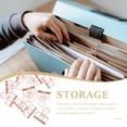 thumbnail image 3 of UPOUART 10Pcs Document Holder with Clip Paper Clip Holders Rose Gold Alloy Clipping Notes Daily Needs, 3 of 6