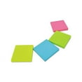 thumbnail image 4 of 100 Sheet 3 in. x 3 in. Self-Stick Note Pads - Assorted Neon Colors (12/Pack), 4 of 6