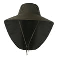 thumbnail image 4 of Sombrero para el sol Zulema Unisex Opa Ala Ancha Verde, 4 of 8