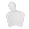 thumbnail image 2 of Collar de resina exhibición busto maniquí joyería organizador soporte figura estatua S blanco, 2 of 5