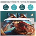thumbnail image 5 of One PieceCartoon Collection 3-Piece Comforter Set, Personalized Bedding Decor for Kids And Teens Bed Sheets, 5 of 5