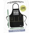 thumbnail image 4 of ApronMen, BBQ Chef Apron - Stand Back: Dad Is Cooking - Funny Aprons For Men (Blue), 4 of 6