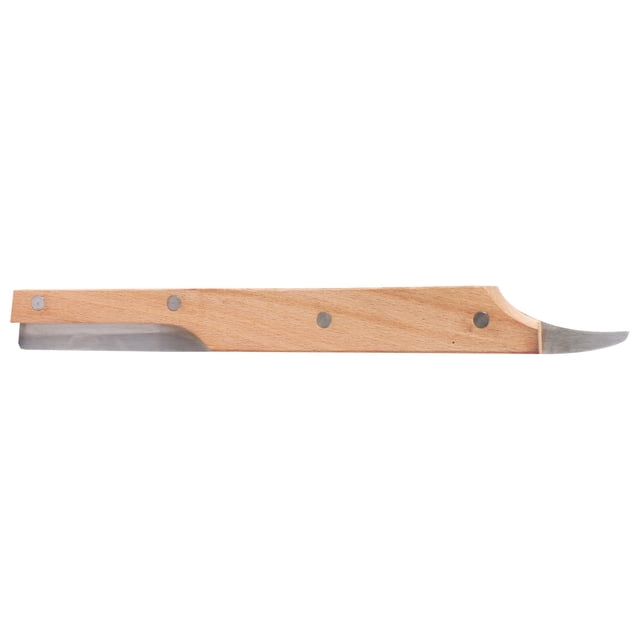 WASHWEPE Outil de Retrait de Noix de Coco Double Embout Gadget de Cuisine en Bois 1Pcs