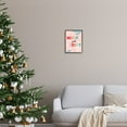 thumbnail image 3 of Stupell Industries Merry & Bright Pastel Phrase Holiday Painting Gray Framed Art Print Wall Art, 3 of 5