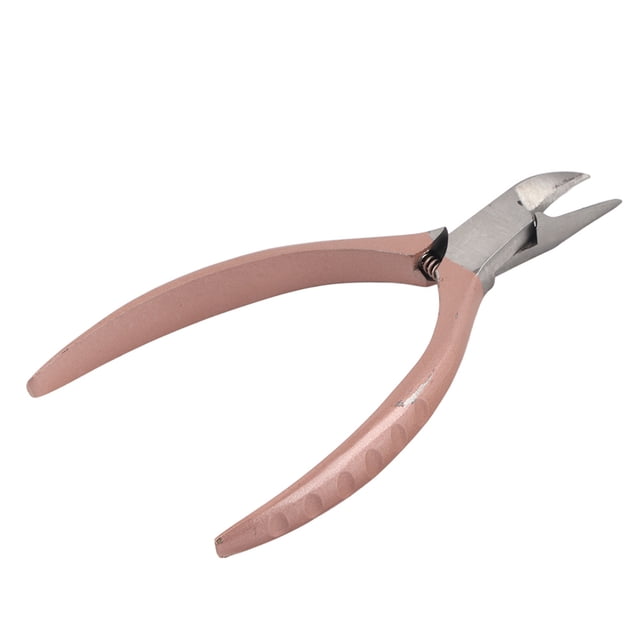 Decoraciones para uñas en oro rosa, removedor de diamantes de imitación, cortador de uñas, tijeras, herramientas de manicura