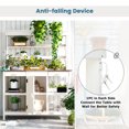 thumbnail image 5 of CoSoTower 66" Large Outdoor Farmhouse Wooden Potting Bench Table, Garden Workstation With 2 Drawers, Cabinet And Open Shelves For Backyard, Mudroom, White, 5 of 9