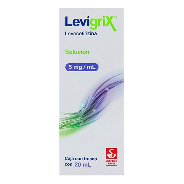 Levigrix solución 5 mg/ml frasco 20 ml