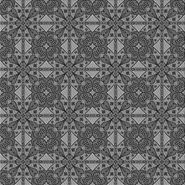 Ahgly Company Machine Washable Indoor Square Transitional Iridium Black Area Rugs, 4' Square