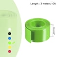 thumbnail image 2 of Unique Bargains Tubes Rétractables à la Chaleur en PVC Vert Clair 23mm pour Grande Batterie, 2 of 5