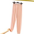 thumbnail image 5 of YYDGH Women's Home Pajamas Pants Elastic Waist Cuffed Hem Soft Lounge Pants Casual Loose Fit Sleep Pajama Bottoms with Pockets Daily Wear, 5 of 6
