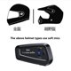 thumbnail image 5 of Ofertas Especiales, Auriculares para casco de motocicleta con cancelación de ruido inteligente y Bluetooth 5.3, IP6, larga duración Akmoler, 5 of 9