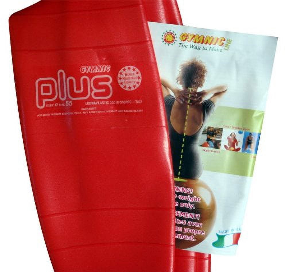 Gymnic Classic Plus 22" Burst-Resistant Fitness Ball