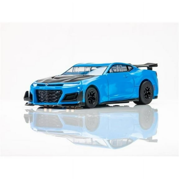AFX/Racemasters 2021 Camaro ZL1- Rapid Blue AFX22079 HO Slot Racing Cars