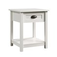 thumbnail image 1 of SAUDER Soft White Finish Nightstand, 1 of 4