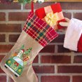 thumbnail image 3 of DIY 5D Pintura Diamantes Calcetines Navidad Arte Artesanía Lino para Fiesta Familiar, 3 of 8