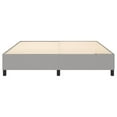 thumbnail image 5 of vidaXL Bed Frame Upholstered Mattress Foundation Bedroom Furniture Fabric, 5 of 8