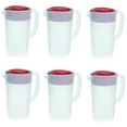 thumbnail image 2 of Rubbermaid 712395881415 Pitcher 2.25 Qt-White with Red Cover Pack of 6, 6 Pack, 2 of 2