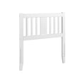 thumbnail image 2 of Atlantic Furniture AG8900022 Tahoe Tête de Lit Simple avec Chargeur Turbo USB, Blanc, 2 of 7