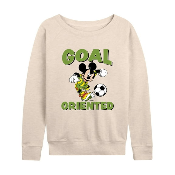 Disney - Soccer Goal - Women's Lightweight French Terry Long Sleeve Shirt