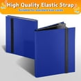 thumbnail image 6 of TSV Trading Card Binder with 360 Side Loading Pockets, 9 Pockets Trading Card Holder Pages, Trading Card Collector Album Folder Fit for Baseball, Sports, Coupon, Business, Pokemon Cards, Black, 6 of 10