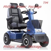 Afikim - Afiscooter C4 Breeze - Mid Size Mobility Scooter - 4-Wheel - Blue