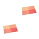 thumbnail image 3 of Manteles individuales Matsuzay tejidos de PVC color Naranja 2Conjunto, 3 of 6