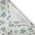 thumbnail image 5 of Ambesonne Ivory and Blue Grommet Curtain, Pansies Bluebell, 50" x 72", Blue Ivory and Lavender, 5 of 6