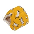 thumbnail image 2 of Cama para Conejillo de Indias Bling Bling nido suave y cálido 16x16x16cm pato amarillo, 2 of 12