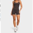 thumbnail image 6 of Ahabrexf Womens Summer Tank Tops Round Neck Crisscross Back Sleeveless Solid Color Polyester Spandex, 6 of 9