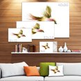 thumbnail image 3 of Joli Vol d'Oiseau Vert - Impression sur Toile d'Animal, 3 of 4