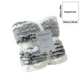 thumbnail image 3 of Ganfancp Manta Decorativa de Felpa Ultra Suave para Sofá Manta de Franela de Terciopelo Cálida y Acogedora para Todas Las Estaciones Manta Cómoda y Ligera para Sofá Cama Ofertas Del Día Sólo En Línea, 3 of 6