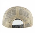 thumbnail image 2 of Trucker Ball Cap Mesh Beige Back Adjustable Hat Snapback 2-Tone Cap 6 Panel (Black), 2 of 2