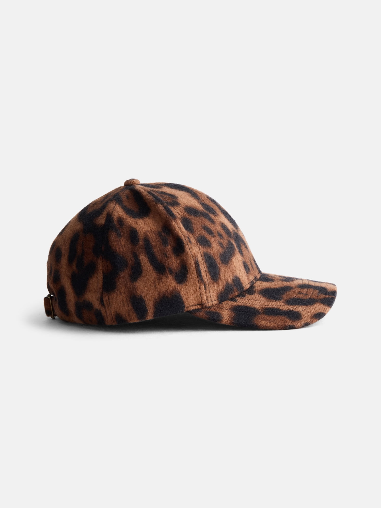 Scenario Women's Printed Brushed Baseball Cap, Leopard