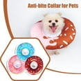 GEKUPEM Cat Cone Collar Soft,Cat Recovery Collar for Wound Healing,Cute Cat Donut Adjustable Cat