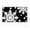 Black-B, variant on Christmas Snowflake Bath Mat, Soft Absorbent Bath Rug with Non- Back, Plush Winter Bathroom Carpet for Shower Tub Sink Floor Decor