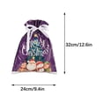 thumbnail image 1 of Christmas Decoration Drawstring Drawstring Candy Bag (24*32cm) Candy Variety Pack Christmas Goodie Bag, 1 of 7