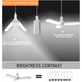 thumbnail image 4 of Bangcool Garage Light 85-265V E27 36W/45W Folding Garage Lighting Garage Ceiling Light, 4 of 10