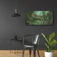 thumbnail image 6 of Epic Art 'Leopard Jungle' by Enright, Acrylic Glass Wall Art, 48"x24", 6 of 8