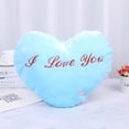 thumbnail image 5 of XINGXIANG Heart LED Pillow - Color Changing Glowing Throw Cushion, Valentine's Day Heart Pillow Romantic Gift with Soft Light, Battery Operated Mood Lighting Decor(Blue), 5 of 8